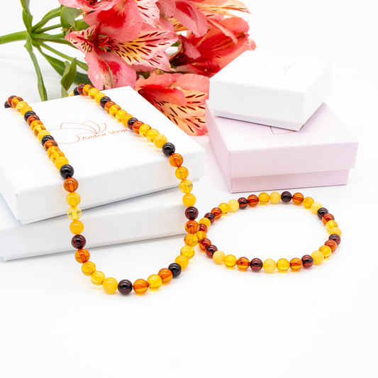 Baltic Amber SEED Necklace