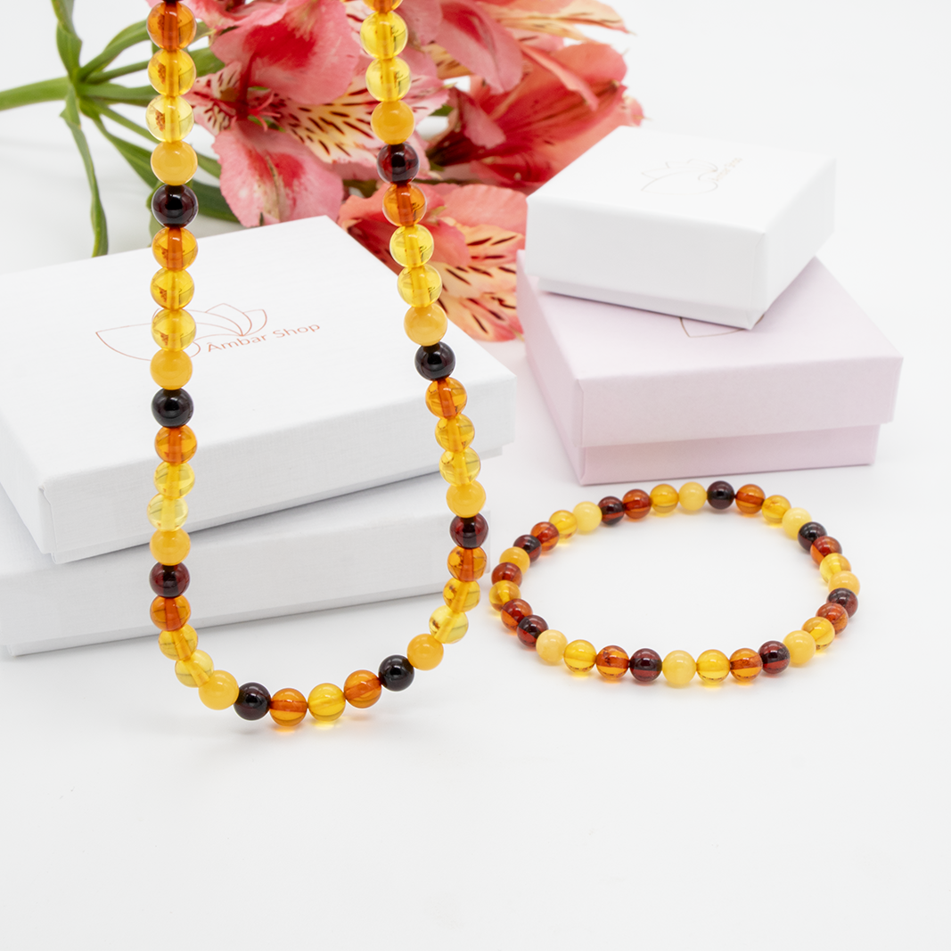 Baltic Amber SEED Necklace