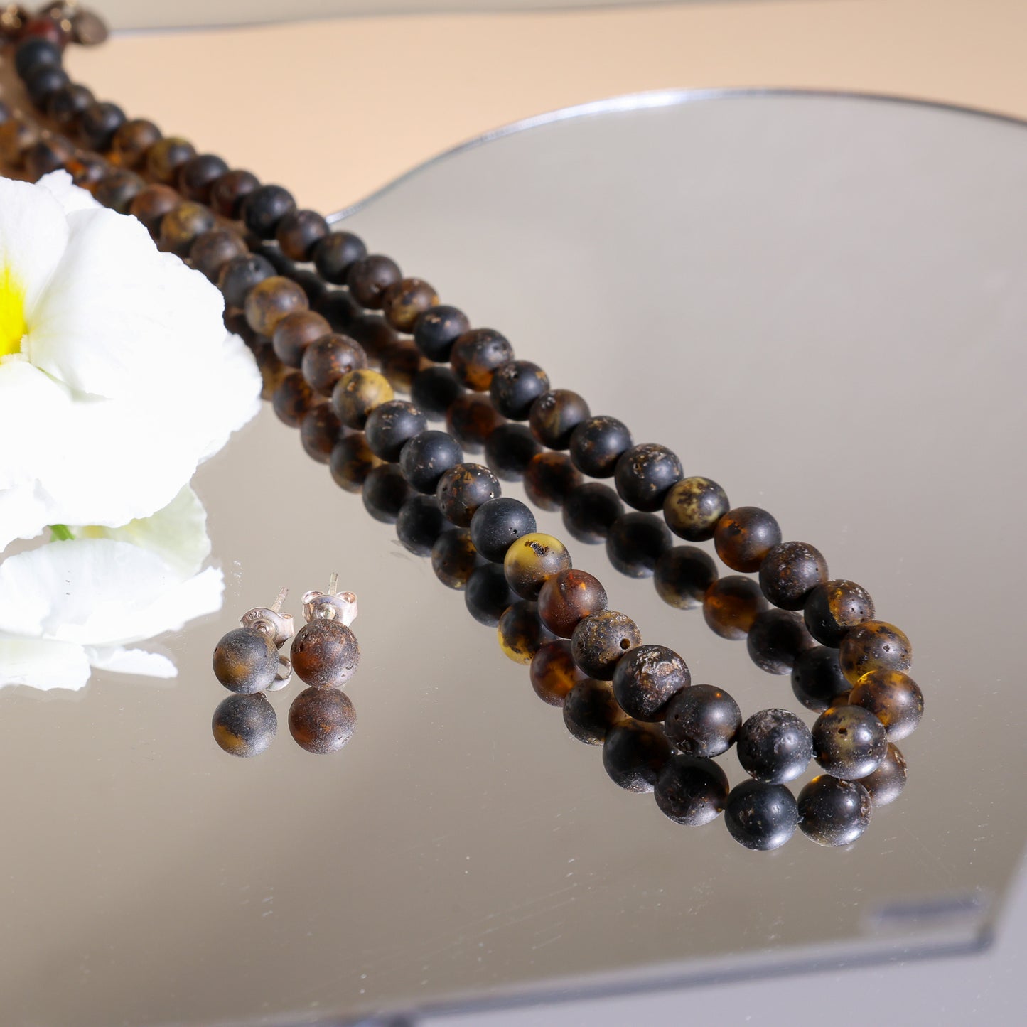 Conjunto Âmbar Báltico Natural - RICA