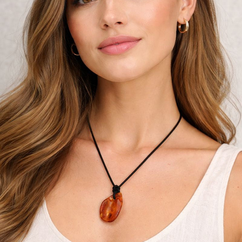 Amuleto Âmbar Báltico “Proteção Vital”