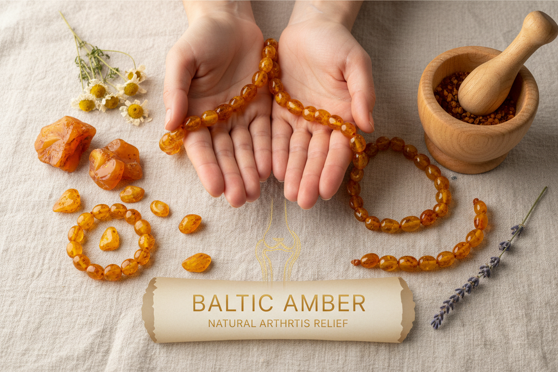 Alivie as Dores da Artrite com o Poder Natural do Âmbar Báltico