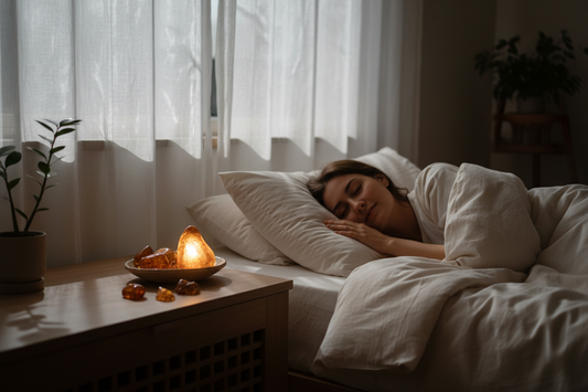 Diga Adeus às Noites em Claro: Como o Âmbar Báltico Pode Melhorar Seu Sono