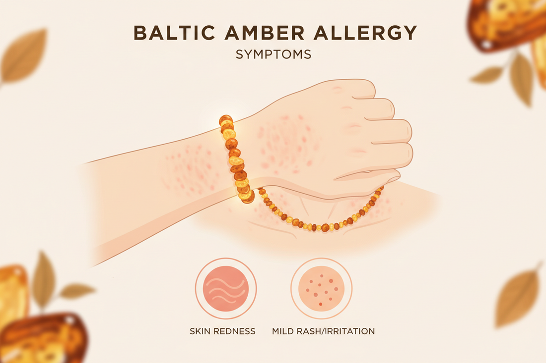 Alívio Natural para Sintomas de Alergia com Âmbar Báltico