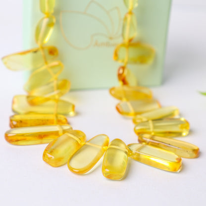 Baltic Amber SEED Necklace 