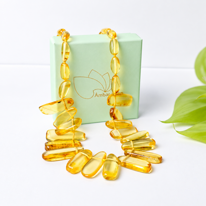 Baltic Amber SEED Necklace 