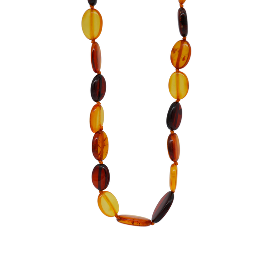 Colar de Âmbar Báltico ELEGÂNCIA 45cm
