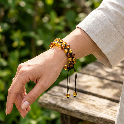 BRAID Baltic Amber Bracelet
