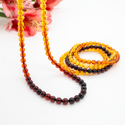 Baltic Amber SEED Necklace 