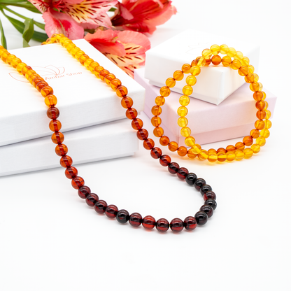 Baltic Amber SEED Necklace 