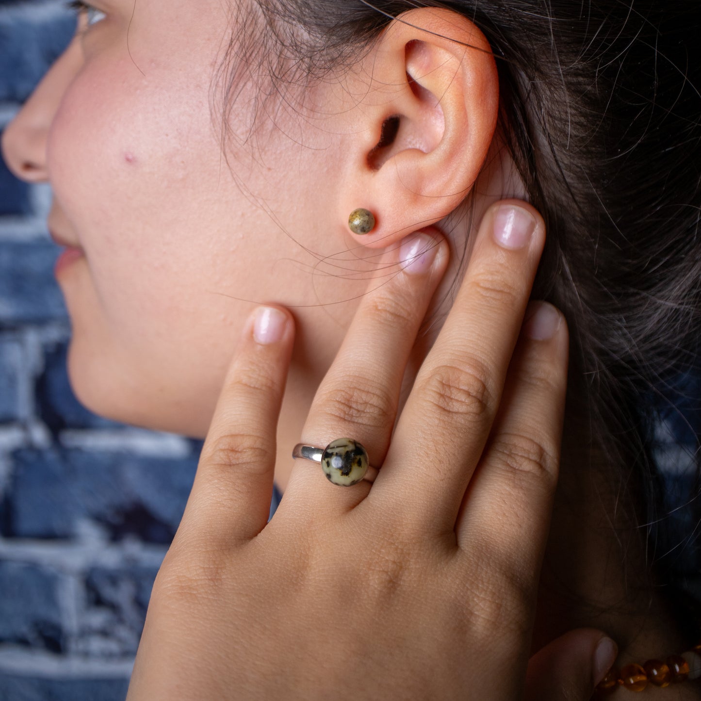 Conjunto Âmbar Báltico Natural – Estrela