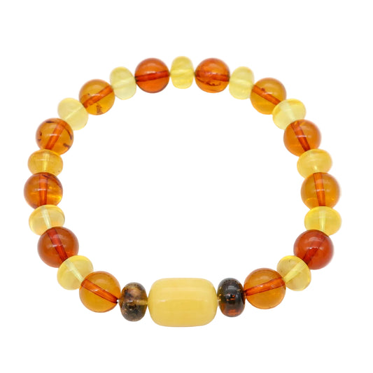 Pulseira de Âmbar Báltico FORTALEZA