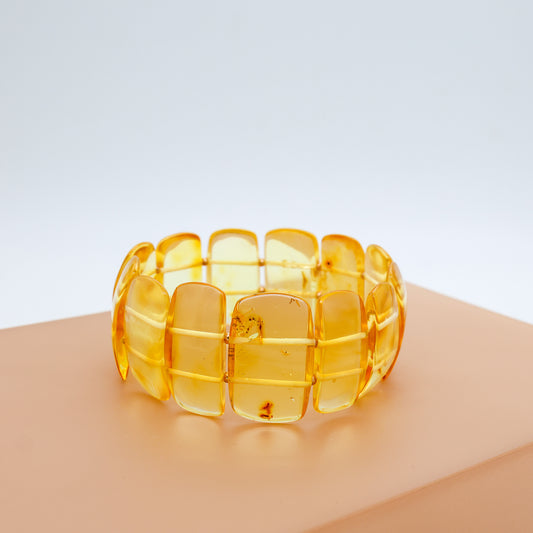 Pulseira de Âmbar Báltico Luz do Sol