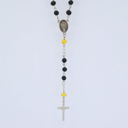 Terço de Âmbar Báltico FÉ