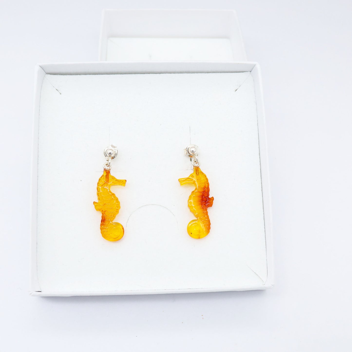 Brinco de Âmbar Báltico – Cavalo-Marinho