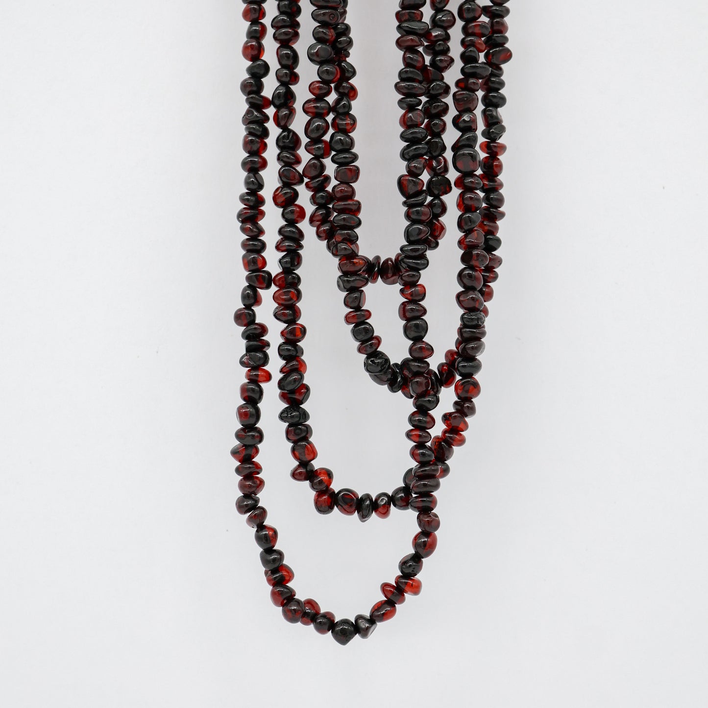 Colar de Âmbar Báltico Luz da Noite 148 cm