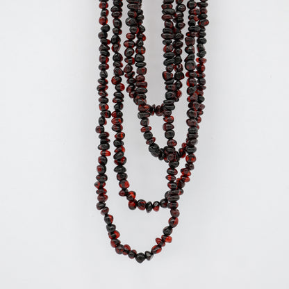 Colar de Âmbar Báltico Luz da Noite 148 cm