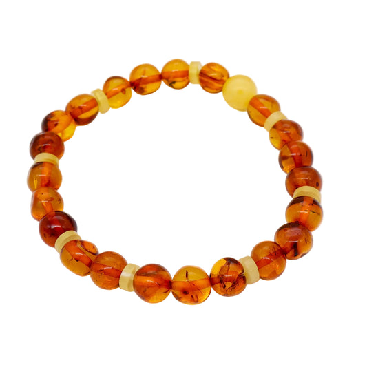 Pulseira de Âmbar Báltico LUMINA