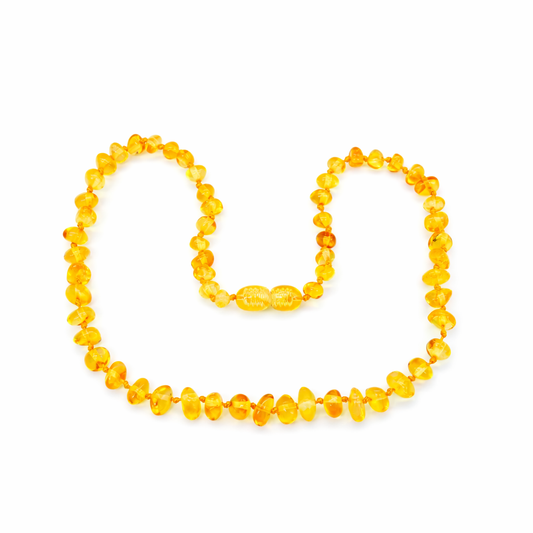 Colar de Âmbar Báltico Bebê RAIO 32-33 cm