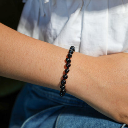 Cherry Baltic Amber Bracelet 18 cm 