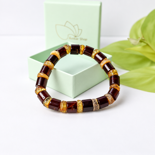 Pulseira de Âmbar HARMONIA ANCESTRAL